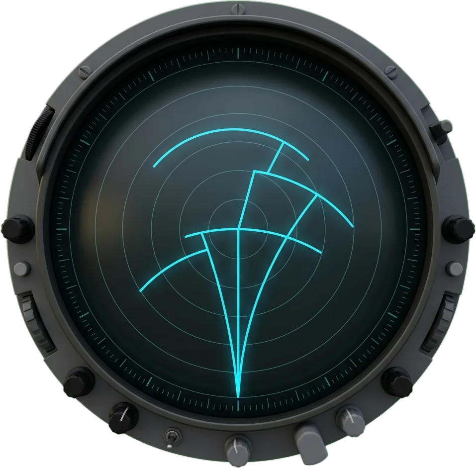 Radar arc display